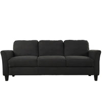 Living Room Furniture Set Three Seaters Sofá, Loveseat and Armchair,Modern Tufted Back Cushion Couch