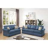 Sectional Sofa Set Modern Style Thicker Cushion Couch Furniture Loveseat and Three Seat for Home