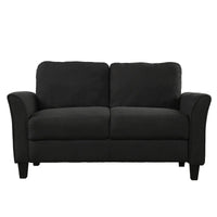 Living Room Furniture Set Three Seaters Sofá, Loveseat and Armchair,Modern Tufted Back Cushion Couch