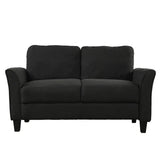 Living Room Furniture Set Three Seaters Sofá, Loveseat and Armchair,Modern Tufted Back Cushion Couch