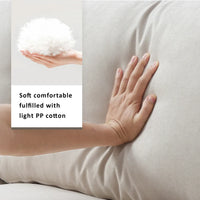 Modern Sectional Sofa, Couch Set with 2 Free pillows,4-seat Couch Set with Convertible ,Living Room