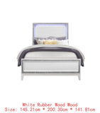 5PC King Bedroom Set - White Modern Design