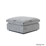 Modular Sectional Sofa for Living Room 160" Cloud Couch