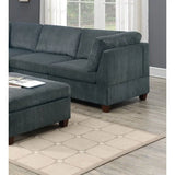 Living room furniture sofa set,6-piece set,modern sofa with segmented corners,suede,soft and comfortable