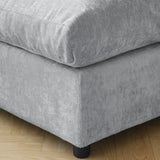 Sectional Sofas Modern Cloud Couch Chenille L-shaped Modular Sectional Sofa for Living Room 3 Seats Couch