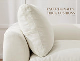 Oversized Modular Sectional Sofa,Cloud Couch Deep Seat Sofa Sectional Couches for Living Room