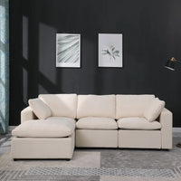 Modular Sectional Sofa Convertible U Shaped Sofa Couch Modular Sectionals with Ottomans