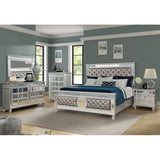 Queen/King Bed includ（ Queen/King Bed + 1 Nightstand + Dresser + Mirror）