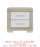 Natural White King Bedroom Set  Furniture Bedroom Décor