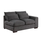 Sectional Sofa with 2 Ottomans - Stylish and Comfortable Living Room Furniture Set