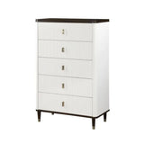 5-Pc Bed Set (Eastern King Bed, Dresser, Chest, Mirror, Nightstand) - Complete Bedroom Furniture