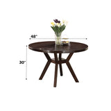 decorative 5-piece  set, dining table and chairs, dining furniture, wooden