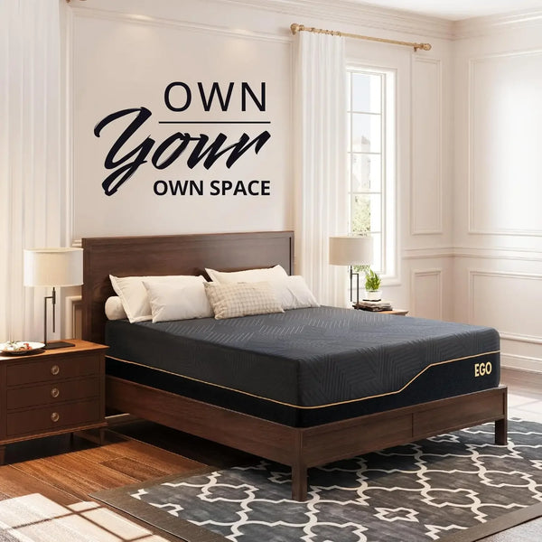 14 inch Firm Queen Mattress, Memory Foam Mattress with Cooling Cover