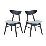 modern dining table, 1 oval table+6 wooden tables and chairs, black dining room furniture