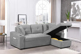 corner sofa with armrest storage, living room and apartment sectional sofa, right chaise longue