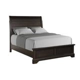 Queen Sleigh Bed Set with Dresser, Mirror, Chest