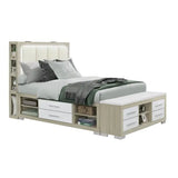 Natural White King Bedroom Set  Furniture Bedroom Décor