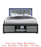 Natural White King Bedroom Set  Furniture Bedroom Décor