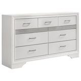 White 5-piece Full Bedroom Set