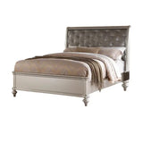 Bedroom Set California King Size Bed 2x Nightstands Tufted Headboard Furniture