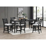 set of 7 pieces, dining table, 6 high chairs,comfortable dining chairs, living room,dining chairs,dining table