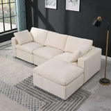 Modular Sectional Sofa Convertible U Shaped Sofa Couch Modular Sectionals with Ottomans