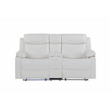 Reclining Sofa Set with LED Lights – Sofa, Loveseat & Recliner