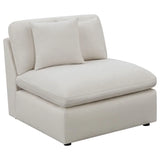 Ivory 5-Piece Modular Sectional Sofa