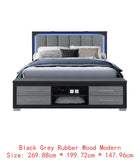 Natural White King Bedroom Set  Furniture Bedroom Décor