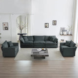 living room sofa, versatile design, soft and wear-resistant, creating a warm living room