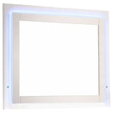 Eastern King Bedrm Set in White Finish