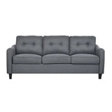 Modern 3-Piece Living Room Sofa Set - Sectional Couch, Loveseat & Accent Chair Furniture