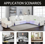 Living Room Furniture Reclining Sectional Sofa, Living Room Power Recliner Adjustable Sofa, Loveseat Chair