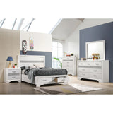 White 5-piece Full Bedroom Set
