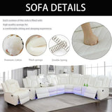 Living Room Furniture Reclining Sectional Sofa, Living Room Power Recliner Adjustable Sofa, Loveseat Chair