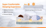 Queen Adjustable Bed Frame - 14“ Luxury Cool Gel Memory Foam Hybrid Mattress