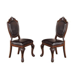 1 Classic Dining Table & 4x Side Chairs,Round Table, Chair