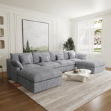 Modular Sectional Sofa for Living Room 160" Cloud Couch