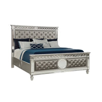 Queen/King Bed includ（ Queen/King Bed + 1 Nightstand + Dresser + Mirror）