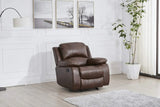 3PC Bonded Leather Reclining Sofa Chair Set Living Room Set Sofa Loveseat Glider Chair