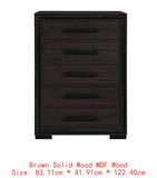 King Bedroom Set – Grey & Black Design