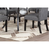 1 Classic Dining Table & 4x Side Chairs,Round Table, Chair