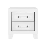 5PC White King Bedroom Set
