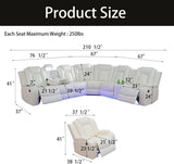 Living Room Furniture Reclining Sectional Sofa, Living Room Power Recliner Adjustable Sofa, Loveseat Chair