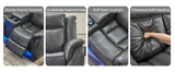 Power Recliner Sectional Sofa Couches With LED Light For Living Room, Reclining Couch Sets