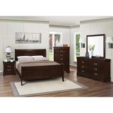 5-Piece Queen Bed Set with Dresser, & Mirror