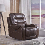 Genuine Leather Electric Recliner Sofa Theater Power Reclining Couch Living Room Cinema Sofas Seating Room Furniture