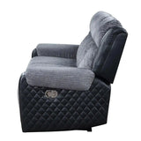 Reclining Sofa and Loveseat Set in Grey