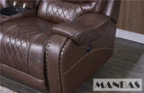 Leather Electric Recliner Sofa Theater Power Reclining Couch Living Room Cinema Sofas Seating Room Furniture