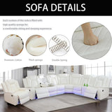 Living Room Furniture Reclining Sectional Sofa, Living Room Power Recliner Adjustable Sofa, Loveseat Chair